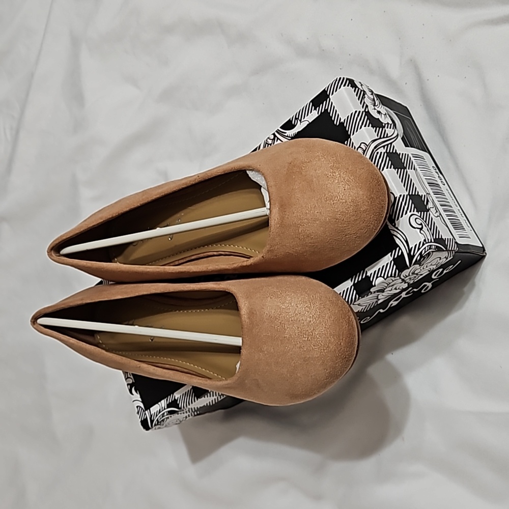 Herstyle Faux Suede Flats